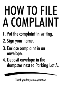 Office Complaint Funny