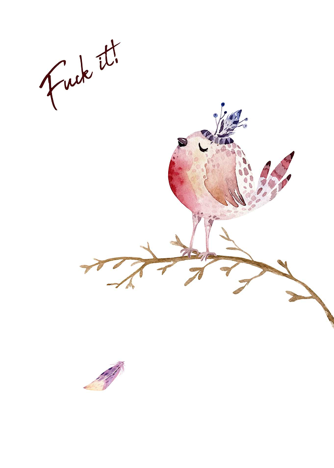 Funny Bird Attitude