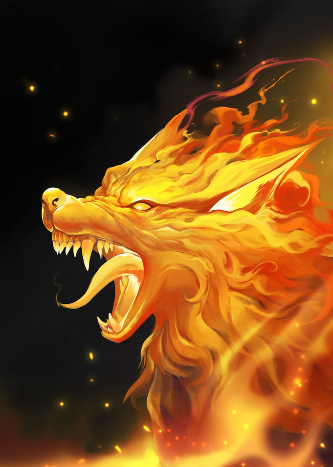 Fire Wolf