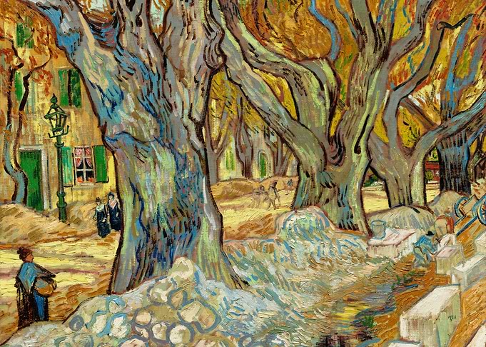 The Large Plane Trees