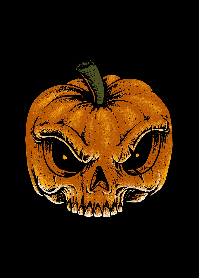 Skull Pumpkin