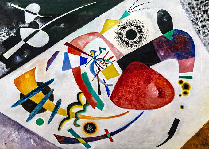 Kandinsky Red Spot II