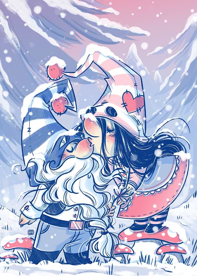 Gnome in love