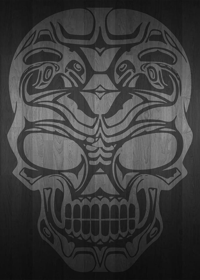 Haida Native Skull