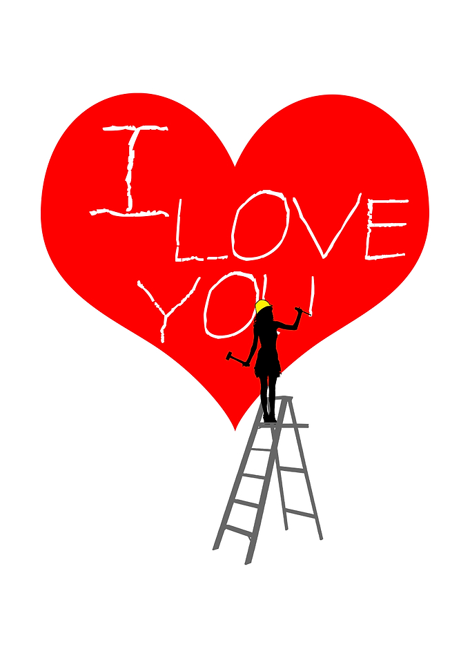 I Love You Female Sculptor