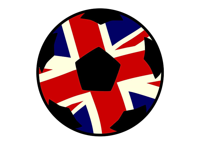 Football Union Jack Flag