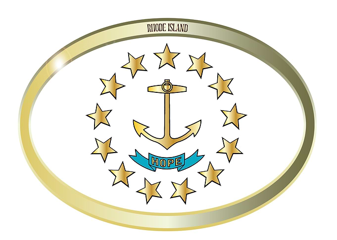 Rhode Island State Flag