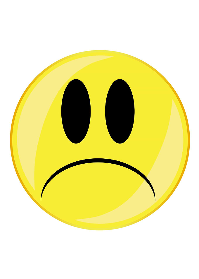 Unhappy Smile Face