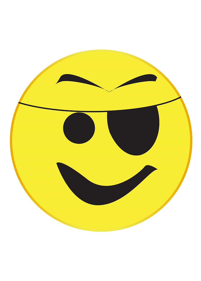 Patch Eye Pirate Smile