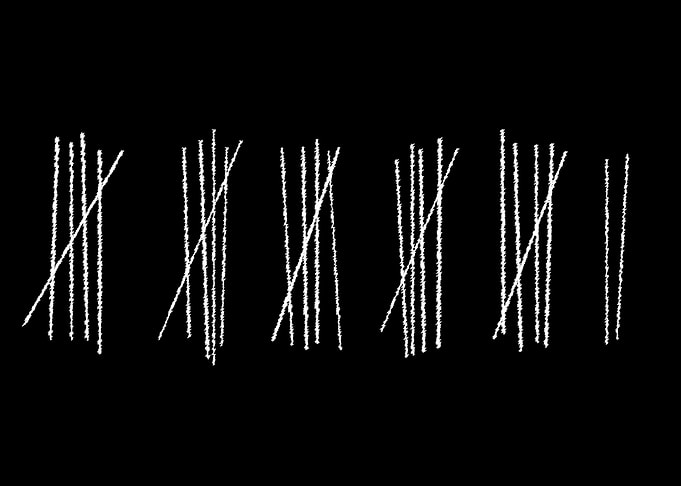 Blackboard Tally Marks