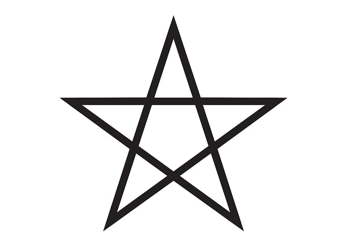 Pentangle Ancient Symbol