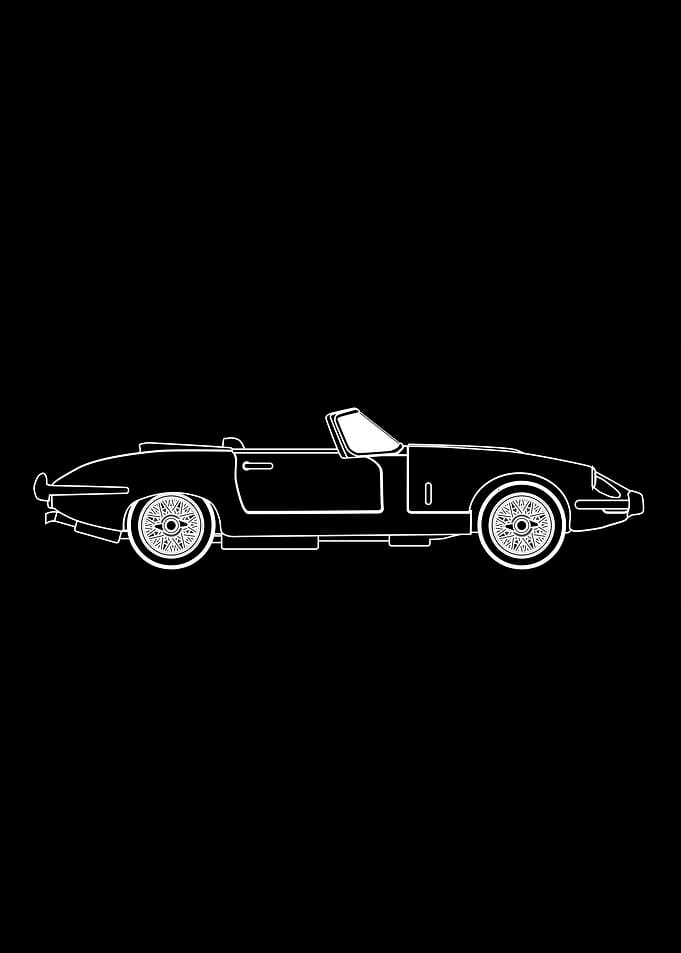 Classic Fast Sports Car