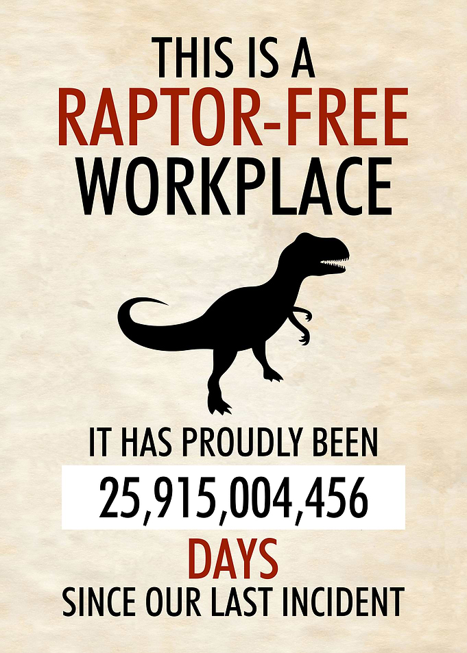 Funny Office Raptor Free
