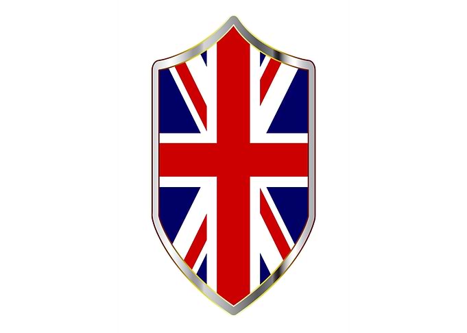 Union Jack Crusader Shield