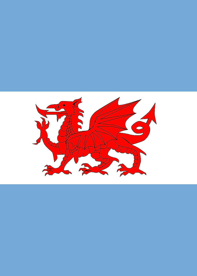 Welsh Flag Of Patagonia