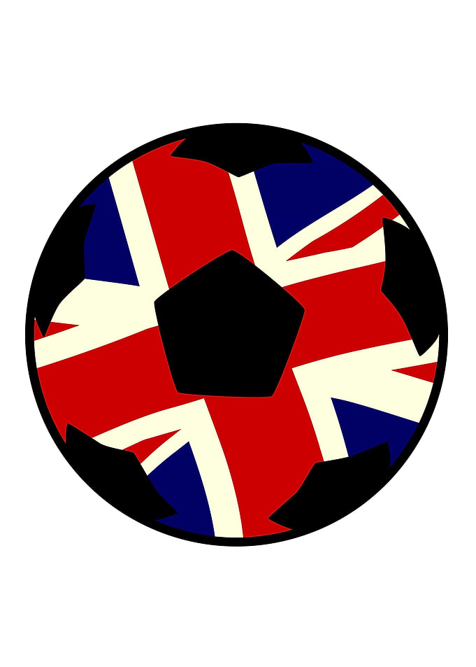 Football Union Jack Flag