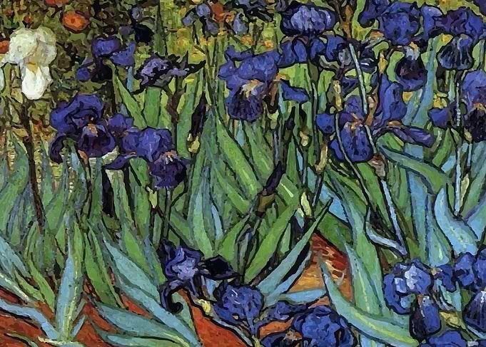 Vangogh art plants