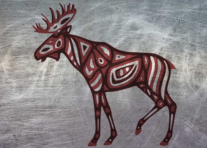 Haida Spirtual Moose