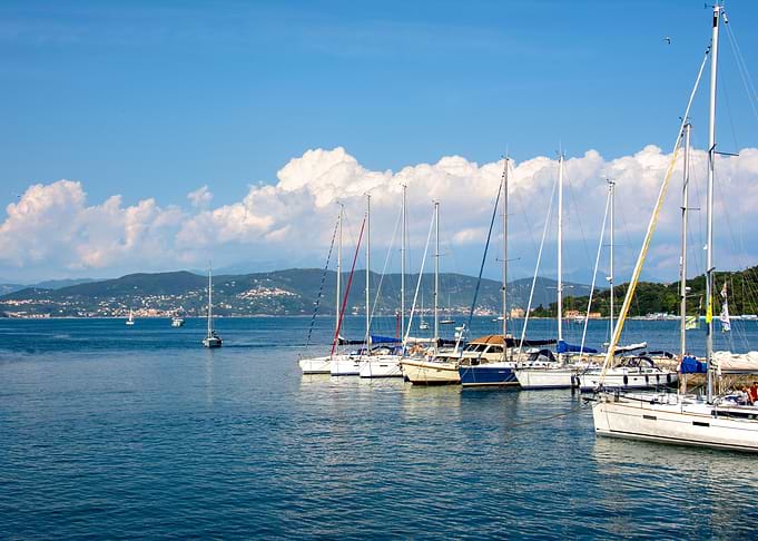 yacht at meditteranean