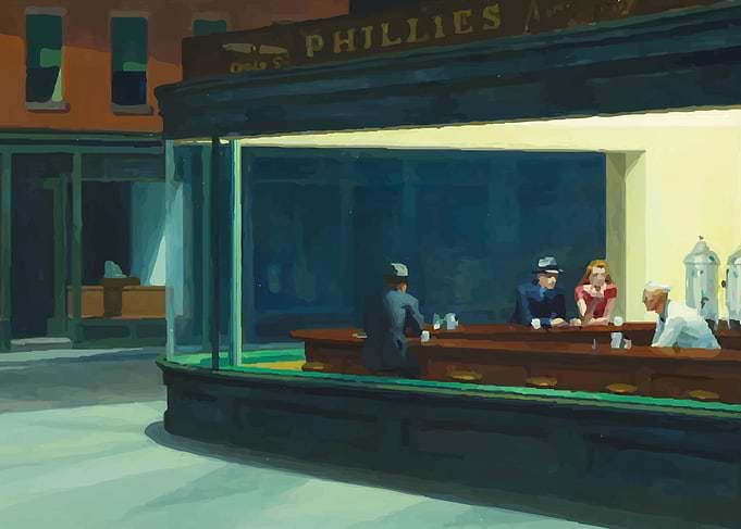 Edward Hopper Nighthawks