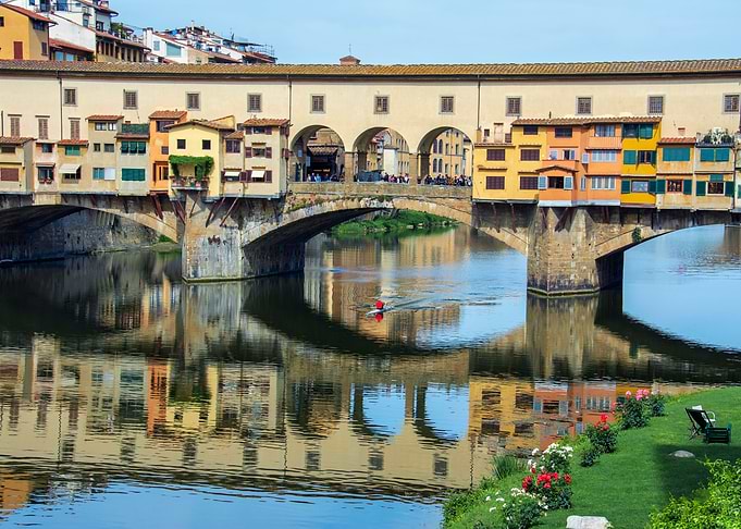 famous bridge in florence