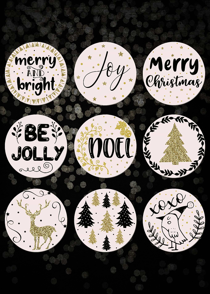 Vintage Christmas White