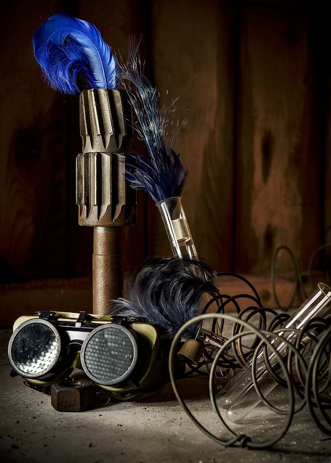 Steampunk goggles