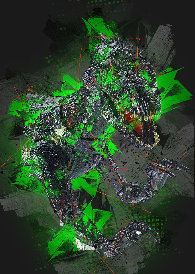 Abstract Angry Tyrex
