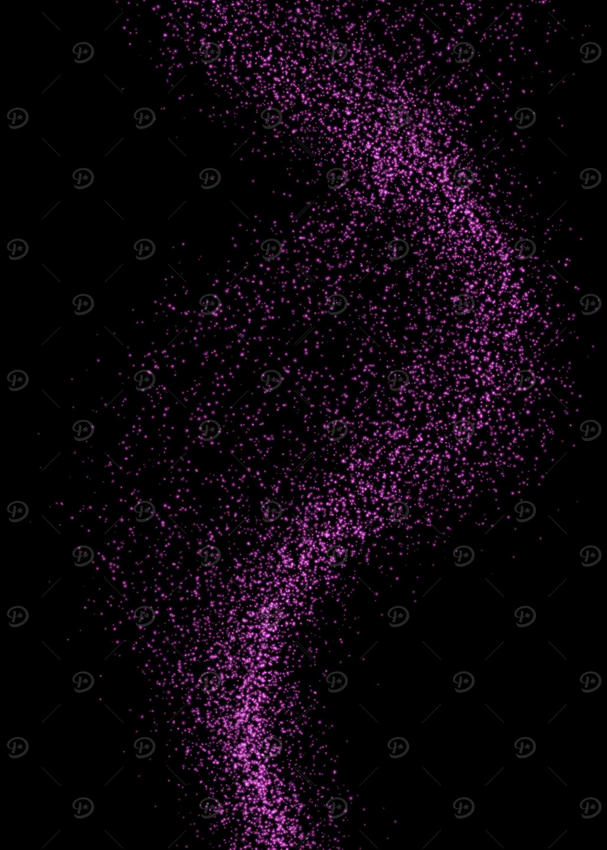purple spray painting