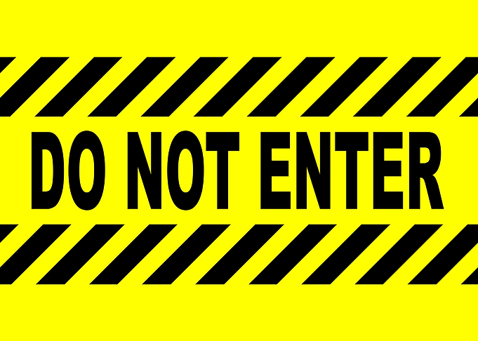 Do Not Enter Sign