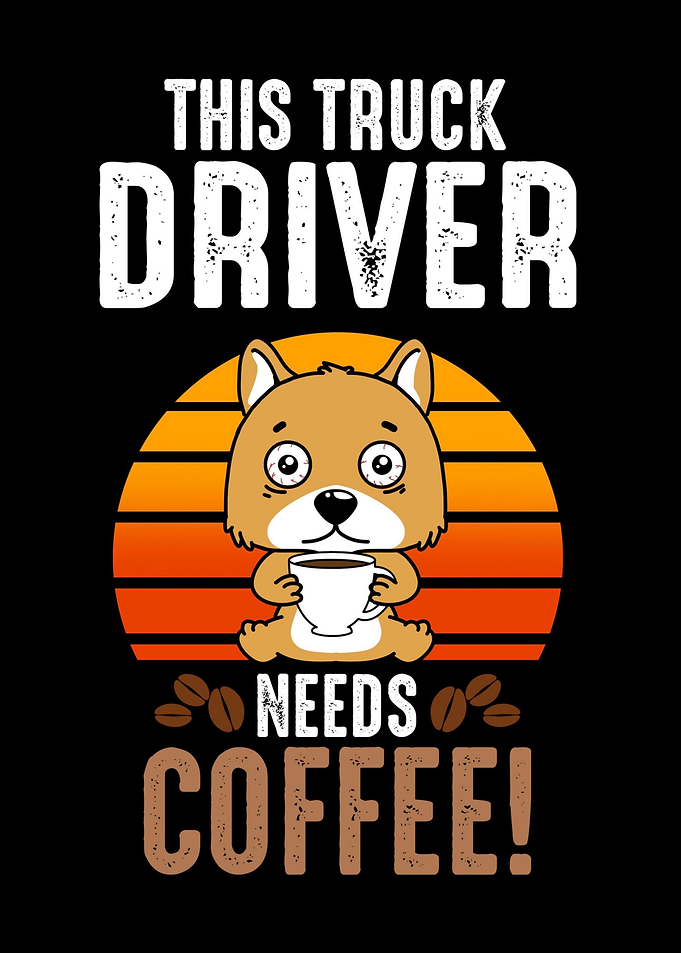 Truck Driver and Coffee