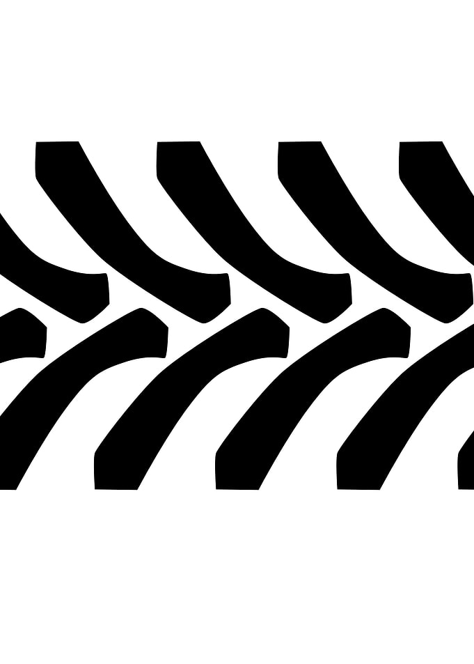Tractor Tyre Tread Marks