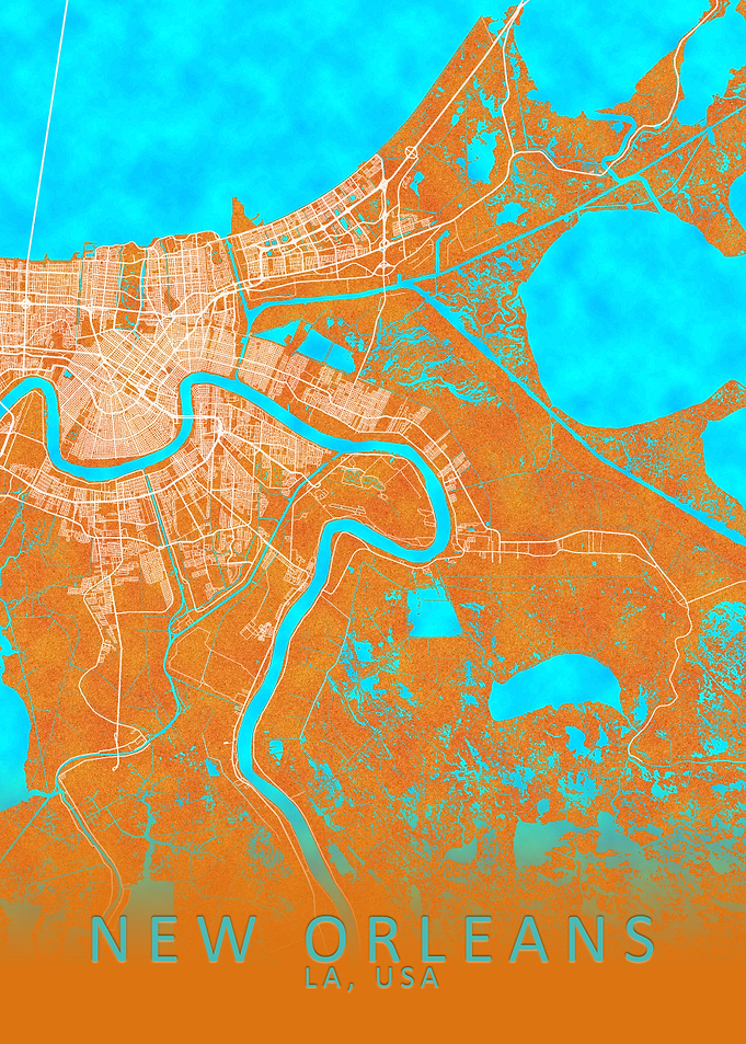 New Orleans LA USA City