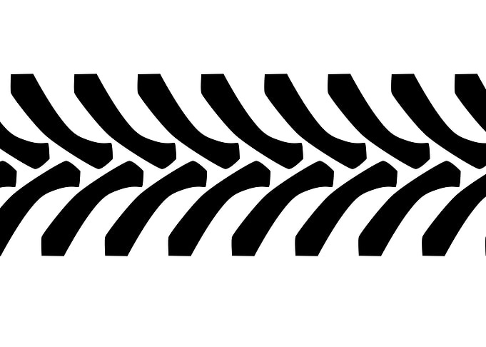 Tractor Tyre Tread Marks