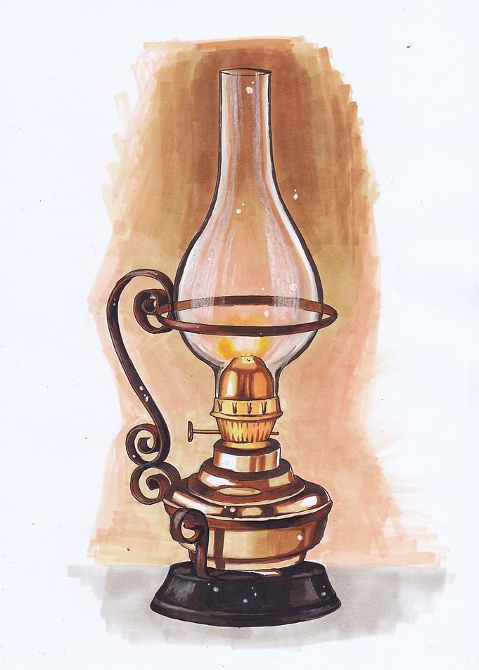 Kerosene lamp