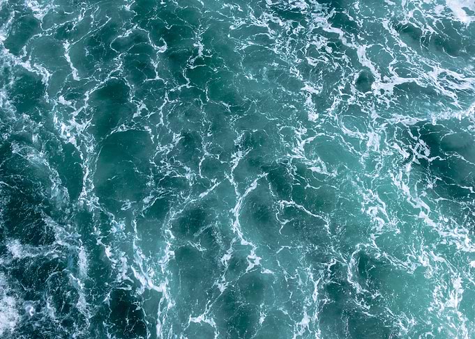 big ship boat water wake