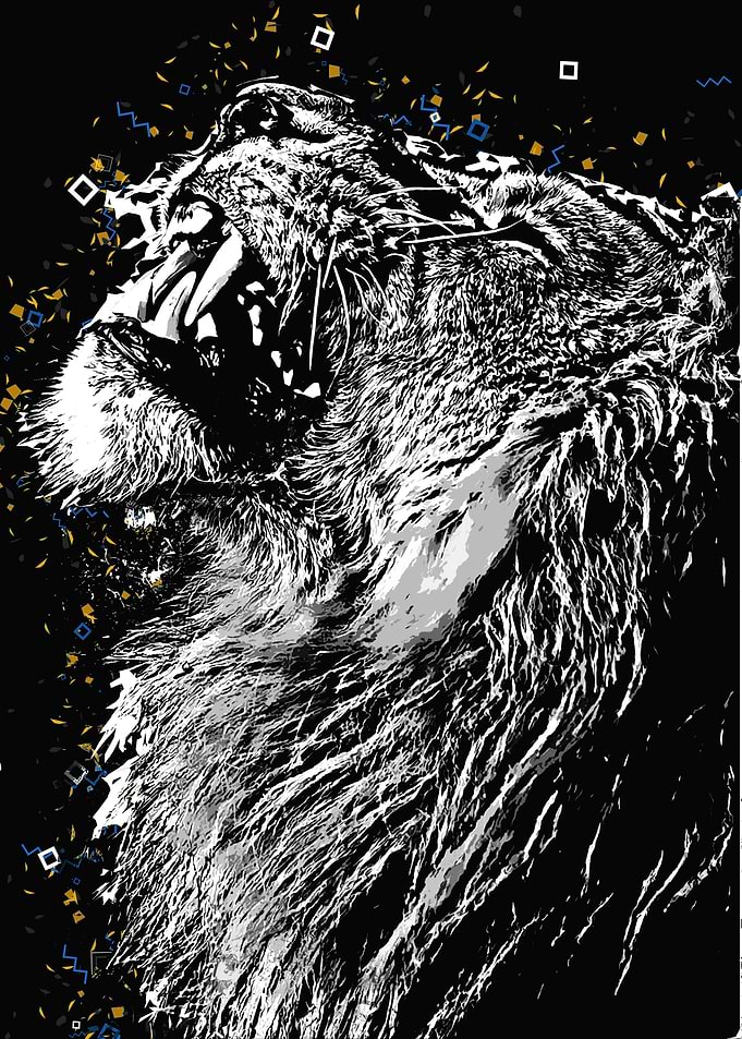 Lion Splatter