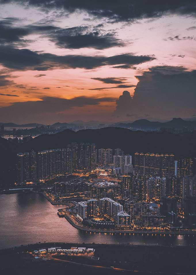 Island Sunset landscapes