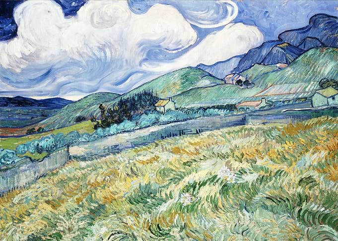 Landscape from SaintRemy