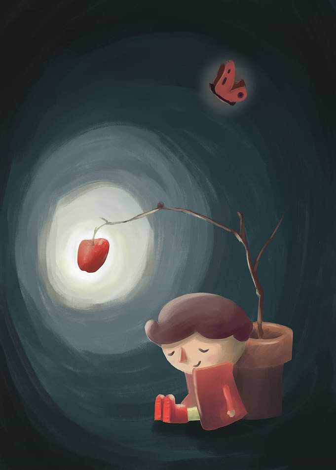 Heart Tree Lights the Way