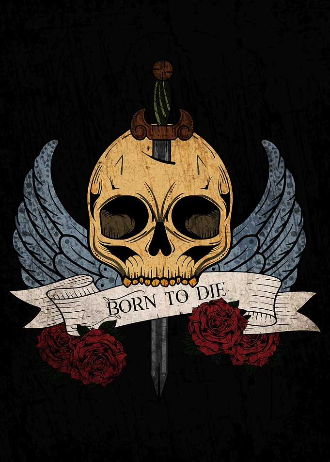 Skull Tattoo Traditional