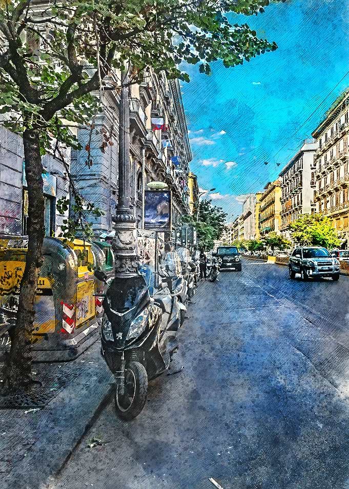 Napoli Neapol city