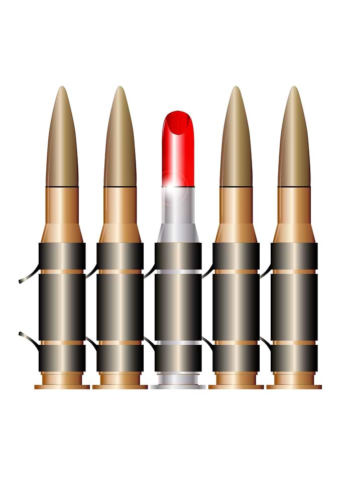 Bullet Belt With Lipstick