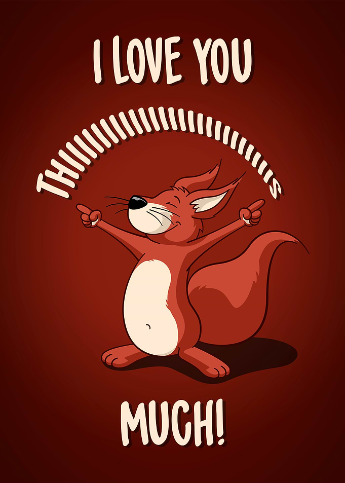Nice Squirrel ENG Brown