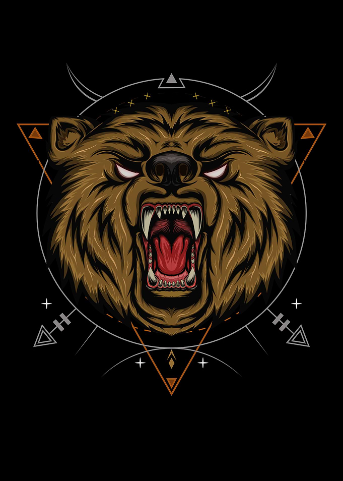 Illustration of bear