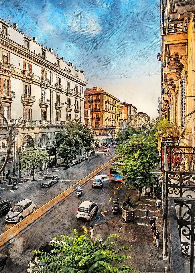 Napoli Neapol city