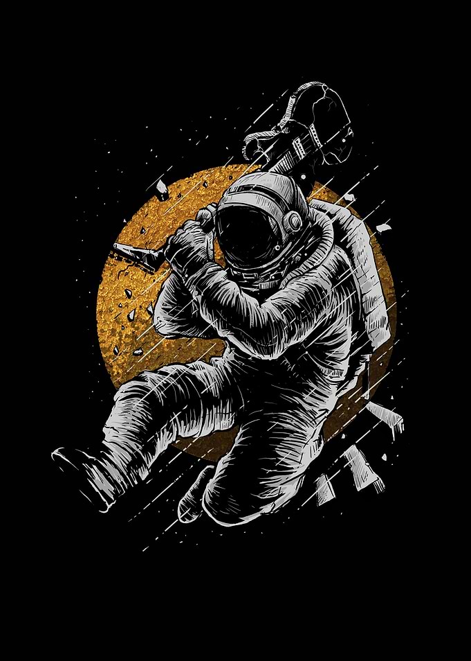 Astronaut Guitar