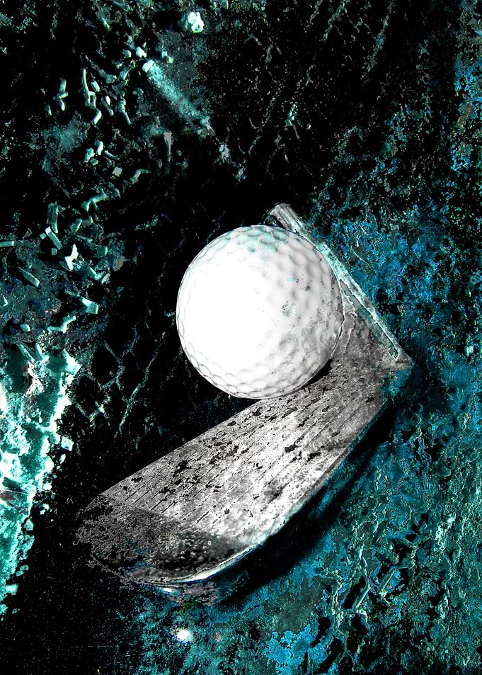 Golf art print w 22