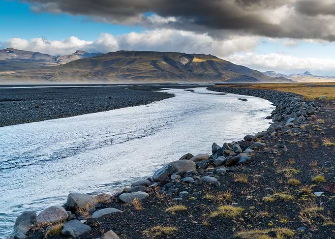 Glacier stream