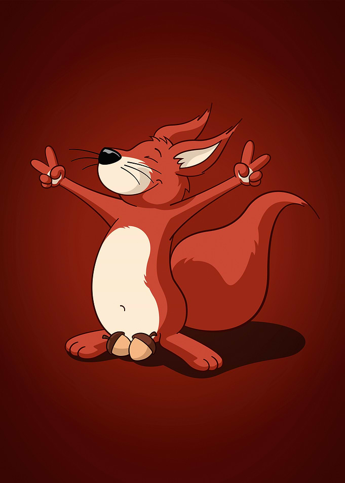 Nutty Squirrel Solo Brown